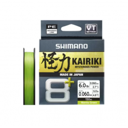 Shimano Misina Kairiki 8+ 150M 0.06Mm 5.4Kg M. Green