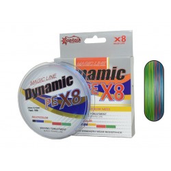 DYNAMIC  PE  8X  BRAID LINE  300MT  MULTI  0,14 MM