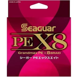 Seaguar PE X8 Grandmax Braid 3,0  0,28Mm 300 Metre Multi Color