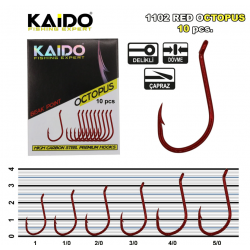 Kaido Red Octopus Beak Olta Ignesi 1102 (10 Pcs) No:1