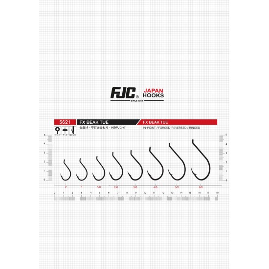 FJC 5621 FX BEAK TUE NO:6/0 BLACK NIKEL 3 P. OLTA IGNESI OLTA İĞNELERİ FJC 5621 FX BEAK TUE NO:6/0 BLACK NIKEL 3 P. OLTA IGNESI OLTA İĞNELERİ