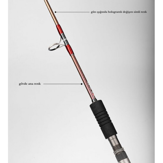  DCR HILAL JIG VE CANLI YEM KAMISI 185 CM 150-350 BORDO OLTA KAMIŞLARI