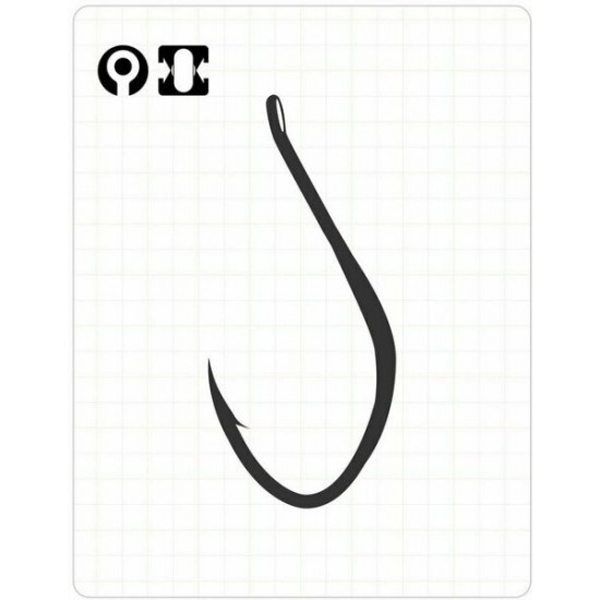 2501 SHIN-AJI W/ RING, NO:8, BLACK NIKEL, 14P