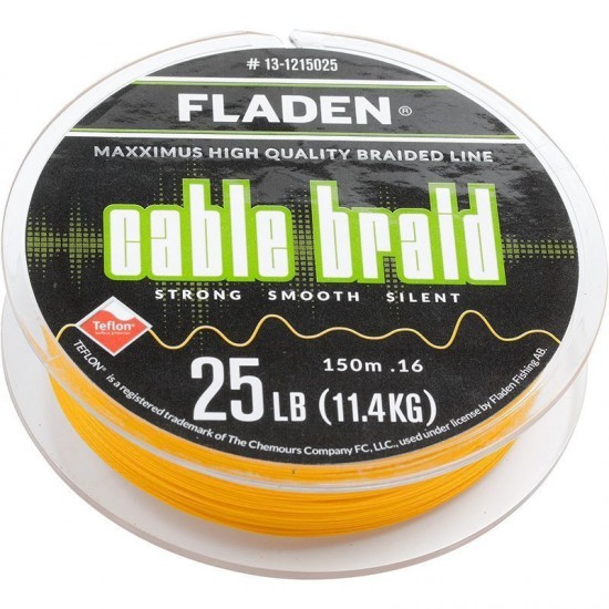 0,13 MAXXIMUS CABLE BRAID, 150M, SARI, 8 KG MİSİNALAR