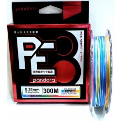 PANDORA PE-8 8X 300MT MULTICOLOR 0,14MM