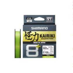 Shimano Misina Kairiki 8+ 150M 0.10Mm 7.3Kg M. Green