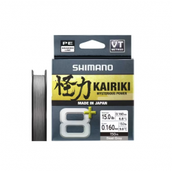 Shimano Misina Kairiki 8+ 150M 0.16Mm 11.1Kg Grey