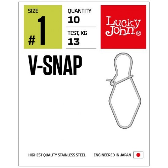 LJ KLIPS 5115, V-SNAP #00, 6KG, 10P AKSESUARLAR LJ KLIPS 5115, V-SNAP #00, 6KG, 10P AKSESUARLAR