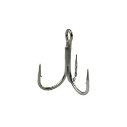 Mustad Jaw Lok 4X Strong Üçlü Olta Ignesi  No:2/0 5 Li