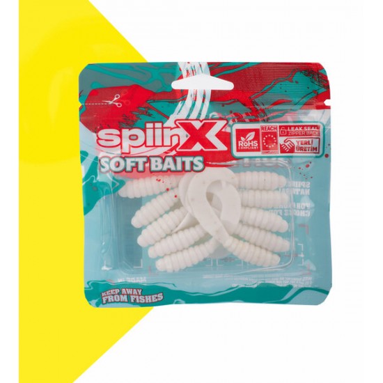 SPIINX CRAZY TAIL KUYRUK 7.5CM 10P WHITE SUNİ BALIK YEMLERİ SPIINX CRAZY TAIL KUYRUK 7.5CM 10P WHITE SUNİ BALIK YEMLERİ