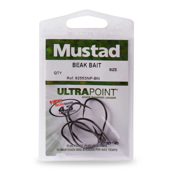 MUSTAD 92553NP-BN 1/0 QTY:7 OLTA İĞNELERİ