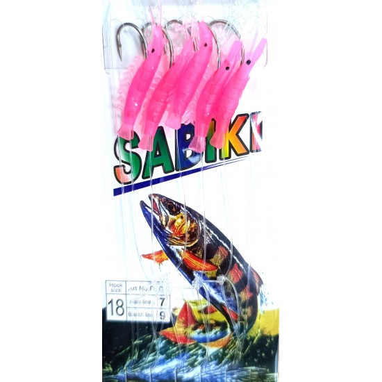 SEA HORSE SABIKI KARIDES ÇAPARI PINK NO:16 HAZIR TAKIMLAR