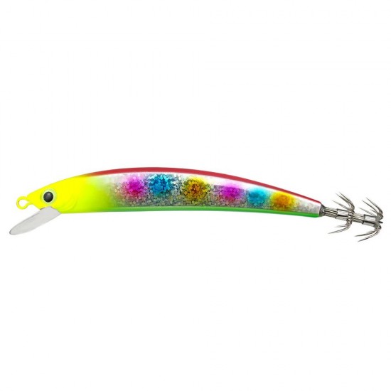 SEA HORSE SQUID CRYSTAL MINNOW 115 MM 23 GR LEM RAINBOW SUNİ BALIK YEMLERİ