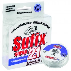 0.30 SUFIX SUPER 21 F.CARBON CLEAR MIS.100MT