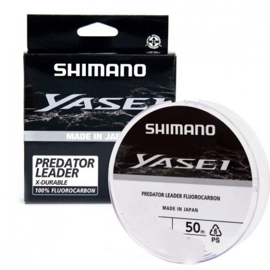 Shimano Misina Yasei Fluoro Leader 50M 0.18Mm 2.93Kg Grey MİSİNALAR