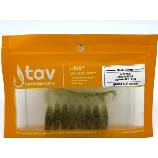 ORAK 42Mm 8’Li Paket Ghost UV Melon SİLİKON SAHTELER