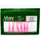 ORAK 52Mm 6’Li Paket Pink (UV/Glow) SİLİKON SAHTELER