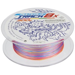 0,25 TRACK 8X BRAID MULTI COLOR 300 METRE