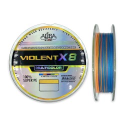 ALBASTAR VIOLENT 8X PE MULTI COLOR 300 METRE 0,26 MM