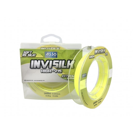 ASSO INVISILK SURF CASTING 300 MT A.SARI 0,28 MM MİSİNALAR