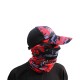 Fisherman Style SET Cap+Eldiven+Kolluk+Buff (CAMO RED) AKSESUARLAR