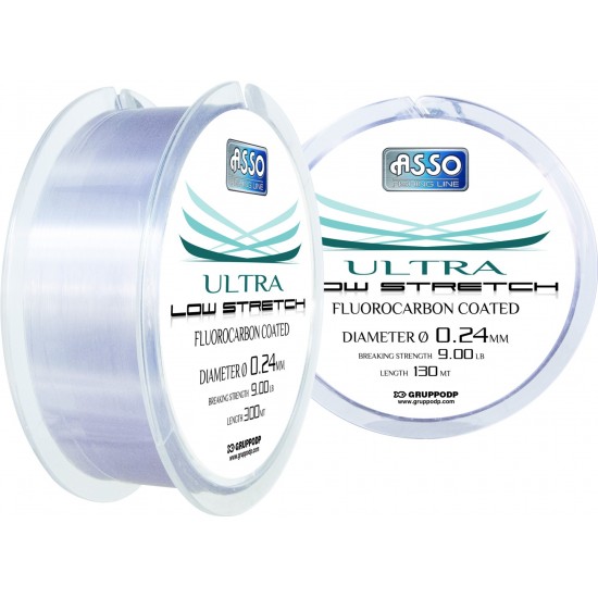 ASSO ULTRA LOW STRETCH FC COATED 300MT 0,26 MM MİSİNALAR