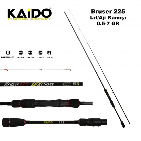 Kaido Bruser 225 Cm 0.5-7 Gr Lrf Kamisi Aji Kamisi OLTA KAMIŞLARI Kaido Bruser 225 Cm 0.5-7 Gr Lrf Kamisi Aji Kamisi OLTA KAMIŞLARI