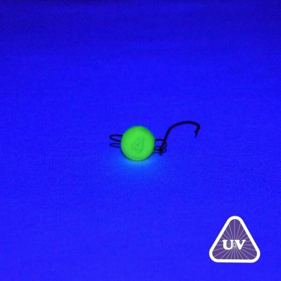 SPIINX FLASH HEAD JIGHEAD UV SARI 3G #6 4P 