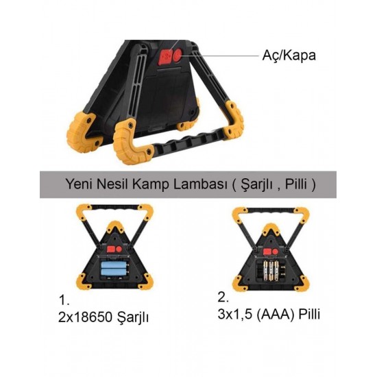 Profesyonel Kamp - Araba Lambasi Bigem Bm-610 AKSESUARLAR