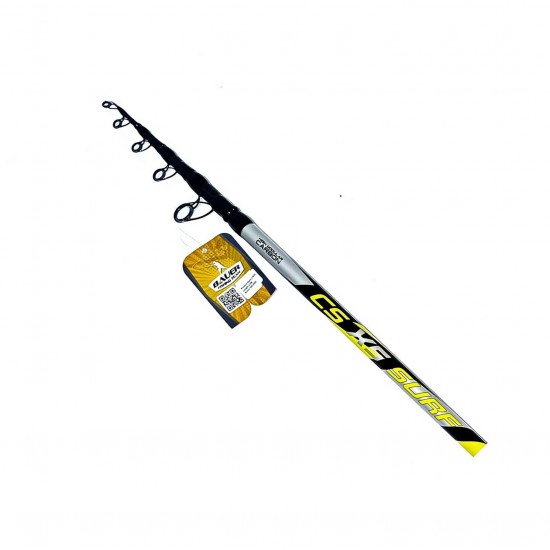 BAUER CS X5 420CM 100-200GRTELE SURF KAMIS TELESKOPİK SURF OLTA KAMIŞLARI