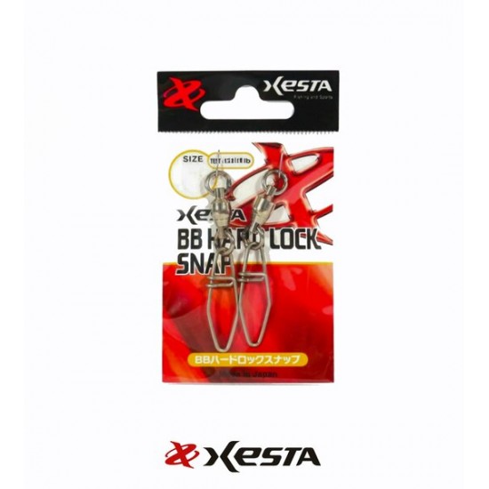 XESTA BB HARD LOCK SNAP 68KG #4 2P