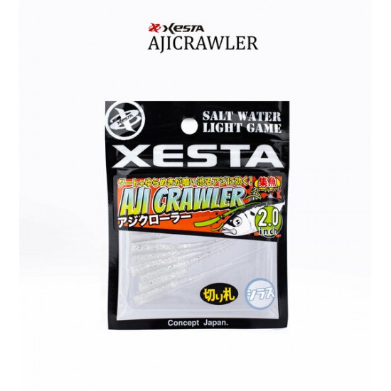 XESTA AJICRAWLER LRF YEM 2.0” 5 CM CS 7P SİLİKON SAHTELER XESTA AJICRAWLER LRF YEM 2.0” 5 CM CS 7P SİLİKON SAHTELER