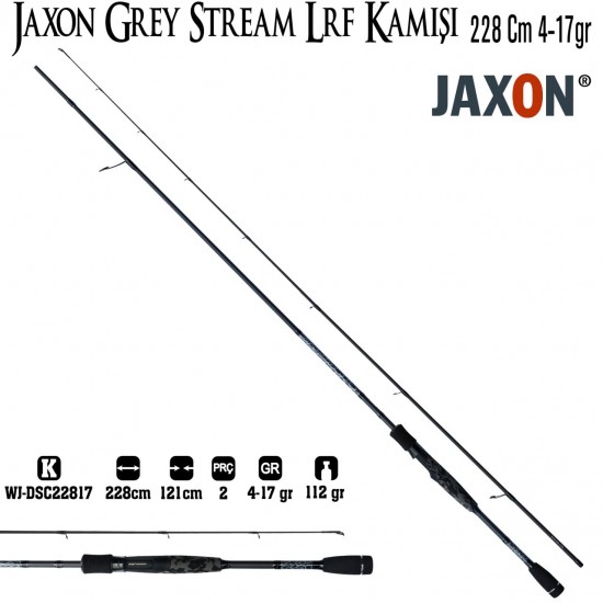 Jaxon Grey Stream Spin Kamisi 228 Cm 4-17G OLTA KAMIŞLARI