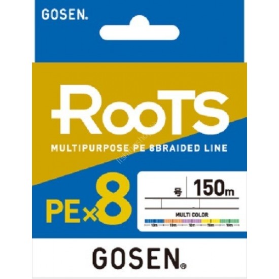 Gosen X8 Roots PE 8 Örgü Spin Ip Misina 1.2 PE MİSİNALAR