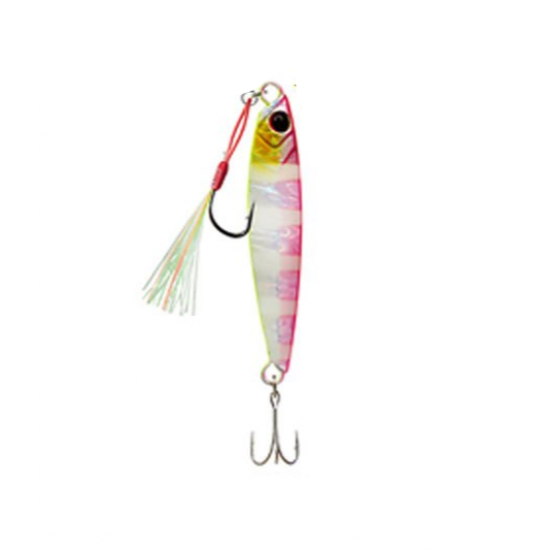 ALONSO JIG 40 GR ZEBRA GLOW PEMBE ALTIN KAFA