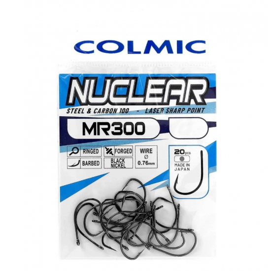 Colmic Nuclear Hooks MR300 No:2 20PSC OLTA İĞNELERİ Colmic Nuclear Hooks MR300 No:2 20PSC OLTA İĞNELERİ